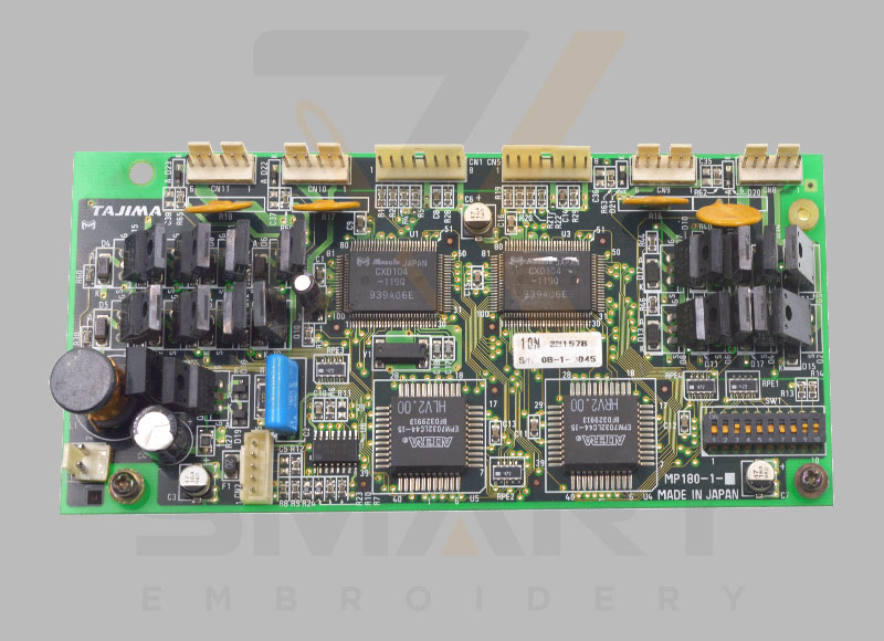 Używana MP 180-1 Karta elektroniczna HLV 2.00 dla Tajima Single Head Hafdery 0J2700101060 CL6101A60000