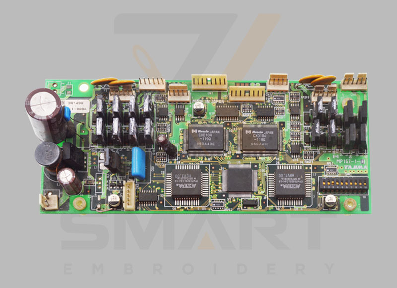 Używana tablica karty MP 167-1 na tajima haft