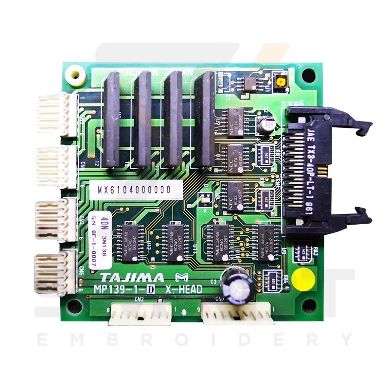 Części maszyny Tajima MP139-1-D Tajima: Głowa Amp Card MX6104000000 0J2702000000