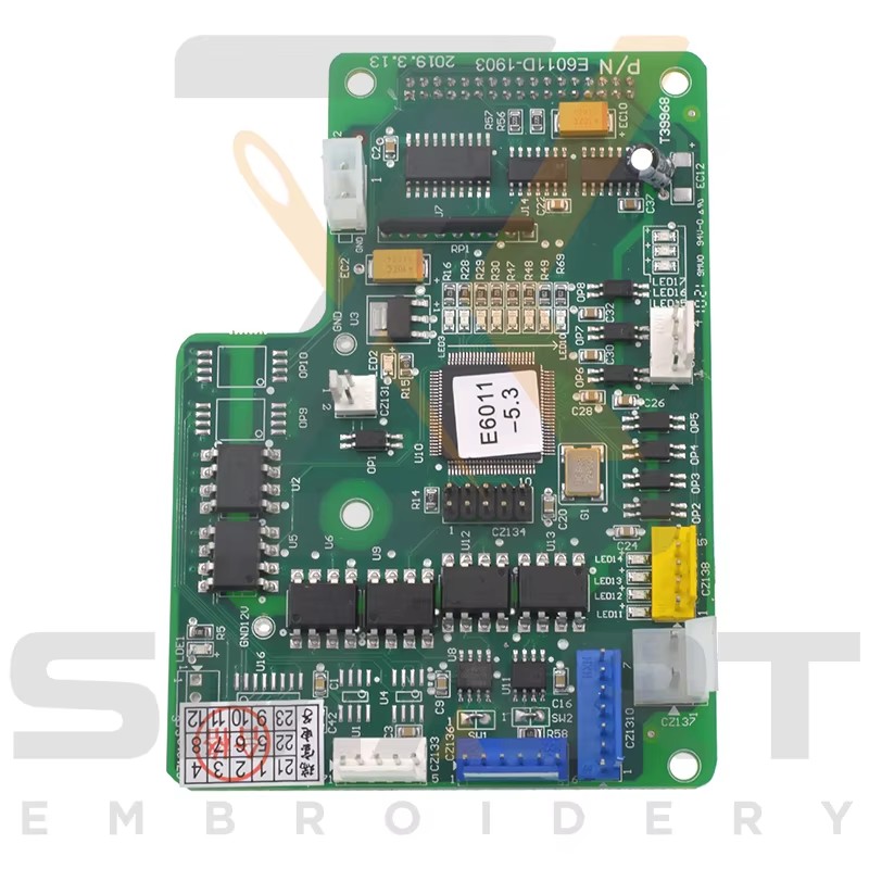 Karta DAHAO E6011 używana do chińskich maszyn do szlifowania EDH06-E6011-U