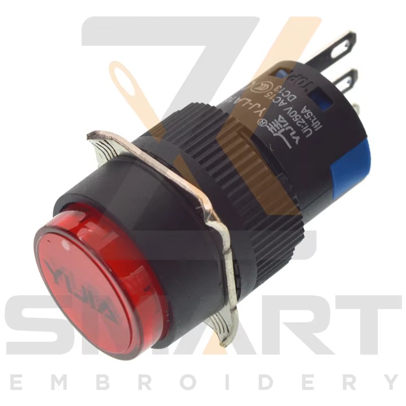 Przełącznik przyciskowy do samodzielnego zwrotu bez lampy Chińskie części maszyny do szlifowania EDH06-YJ-LA16G-11 EDH06-YJ-LA16R-11