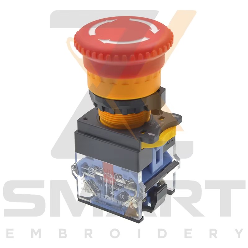 Wyłącznik zatrzymania awaryjnego dla chińskich maszyn do brodawek EDH06-YJ139-LA38