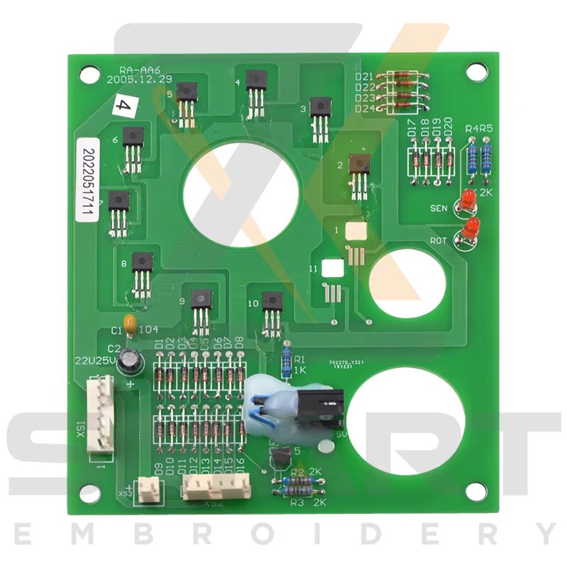 Richpeace Karta pozycjonowania igły AA6 Części maszyny do wtrysku EFY-AA6