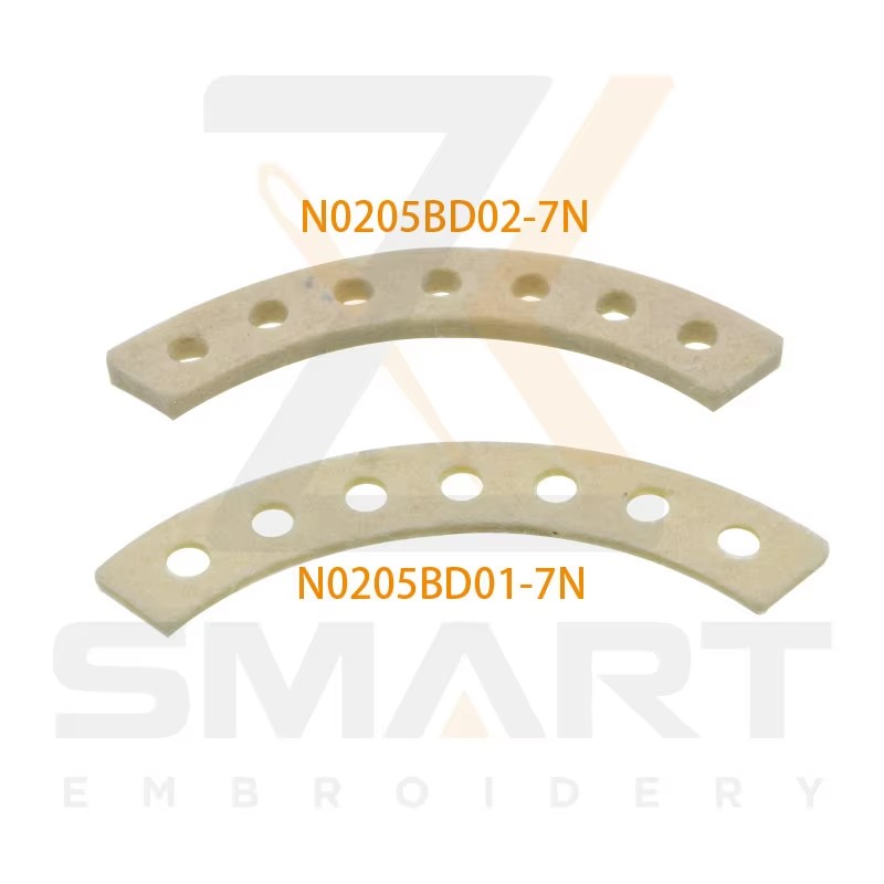 Części maszyny do szlifowania Barudan Turret Plate Oil Felt 7 igieł N0205BD01-7N N0205BD02-7N